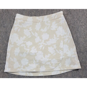 G/Fore Golf Skort Womens 0 Tonal Floral Wrap Maverick 4-Way Stretch Golf NWT